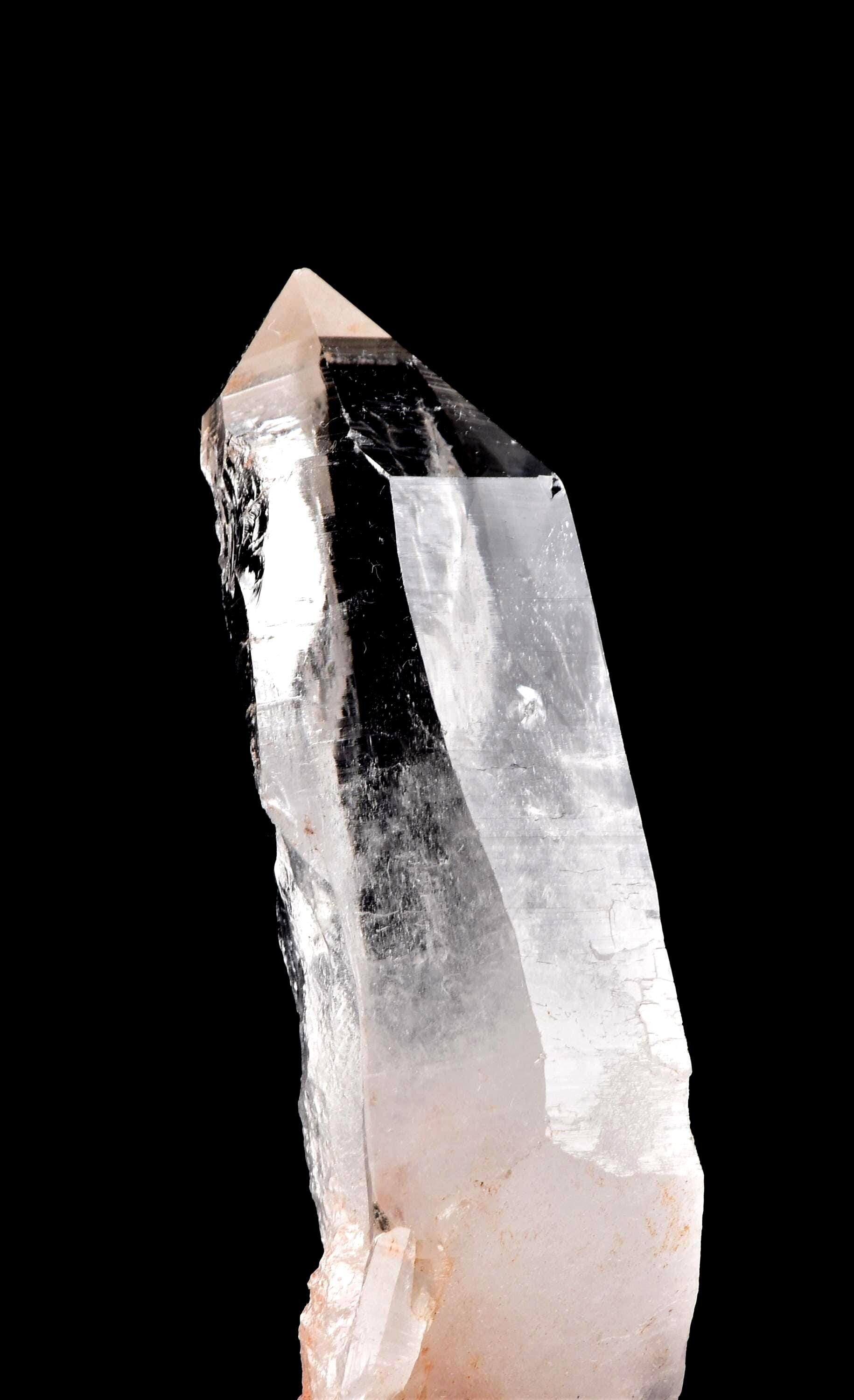 Himalayan  silver quartz High Frequency Very Powerful Ascension warrior ,rainbow starbrary silver lemurian quartz  #7866
