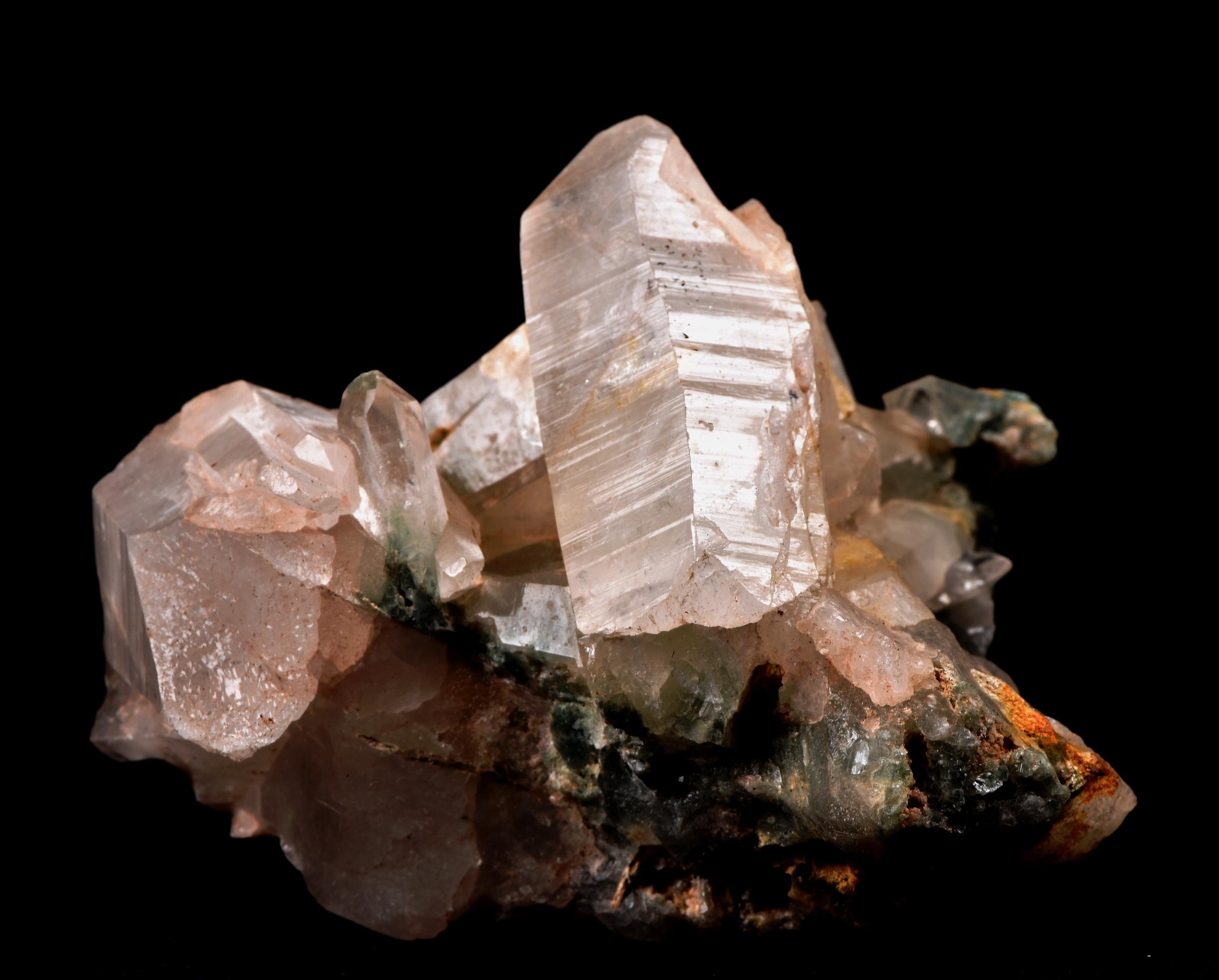 Himalayan green chlorite  purifying, detoxifying cleanse the aura, chakras and energy meridians shaman   8159