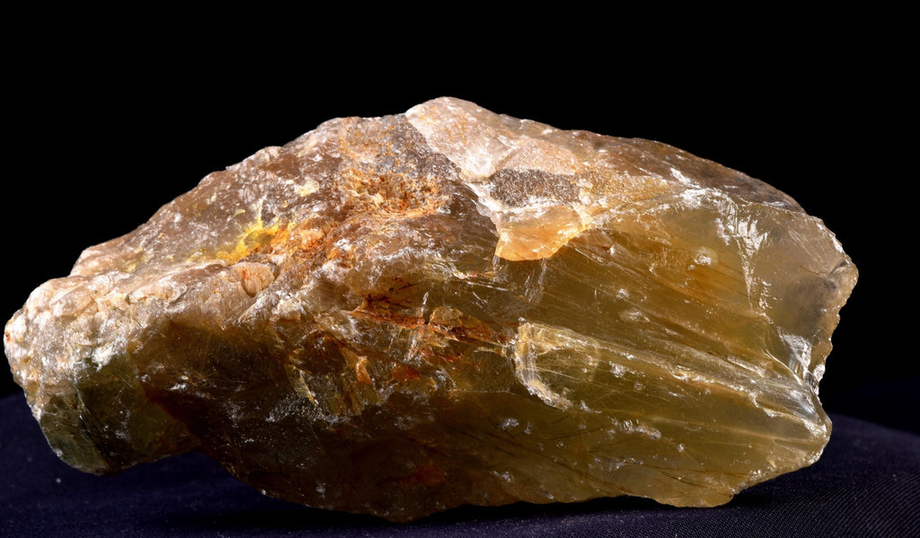 Himalayan golden green crystal with golden rutile star burst inclusion Lemurian Seed Quartz Ascension Spiritual Support Therapy  #8160
