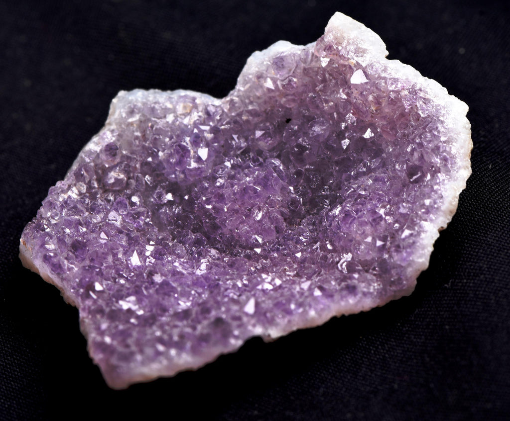 MIND Blown Amethyst Quartz Translucent SHELL Metaphysical Crystal Cluster | Organic Purple Point Visible Structure Meditation 8171