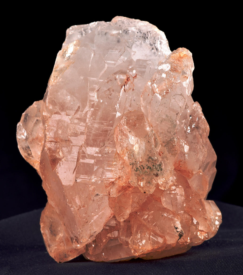 Elestial Quartz Crystal CRAZY ONE OFF Semi Translucent Frosted  Rare Raw Part Floater Fenster Crystal Starseed Home , pink love  #8162