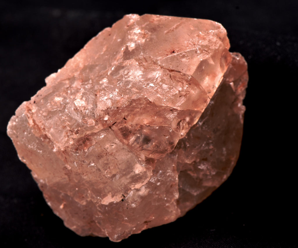 Nirvana pink ice quartz trigonic, himalayan high altitude growth interference crystal #8172
