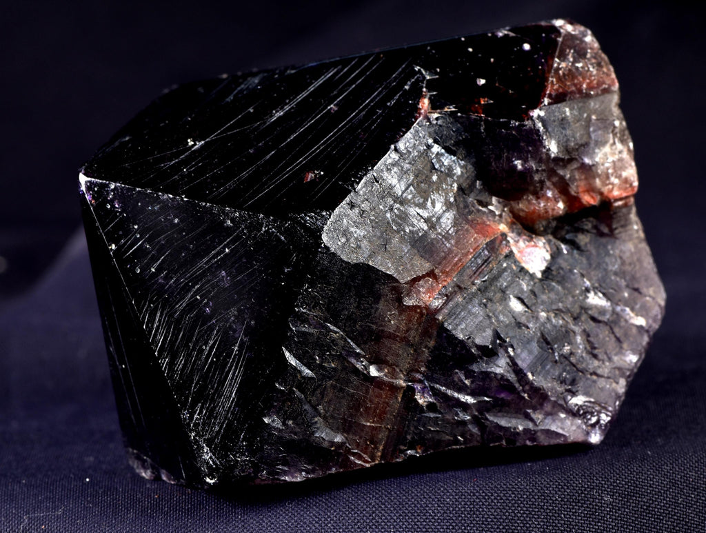 Rare Turkish Amethyst Cluster | Dark Purple Crystals Points Very Sparkly Enchanting | Healing Energy Happy Vibrations pseudomorph  8169