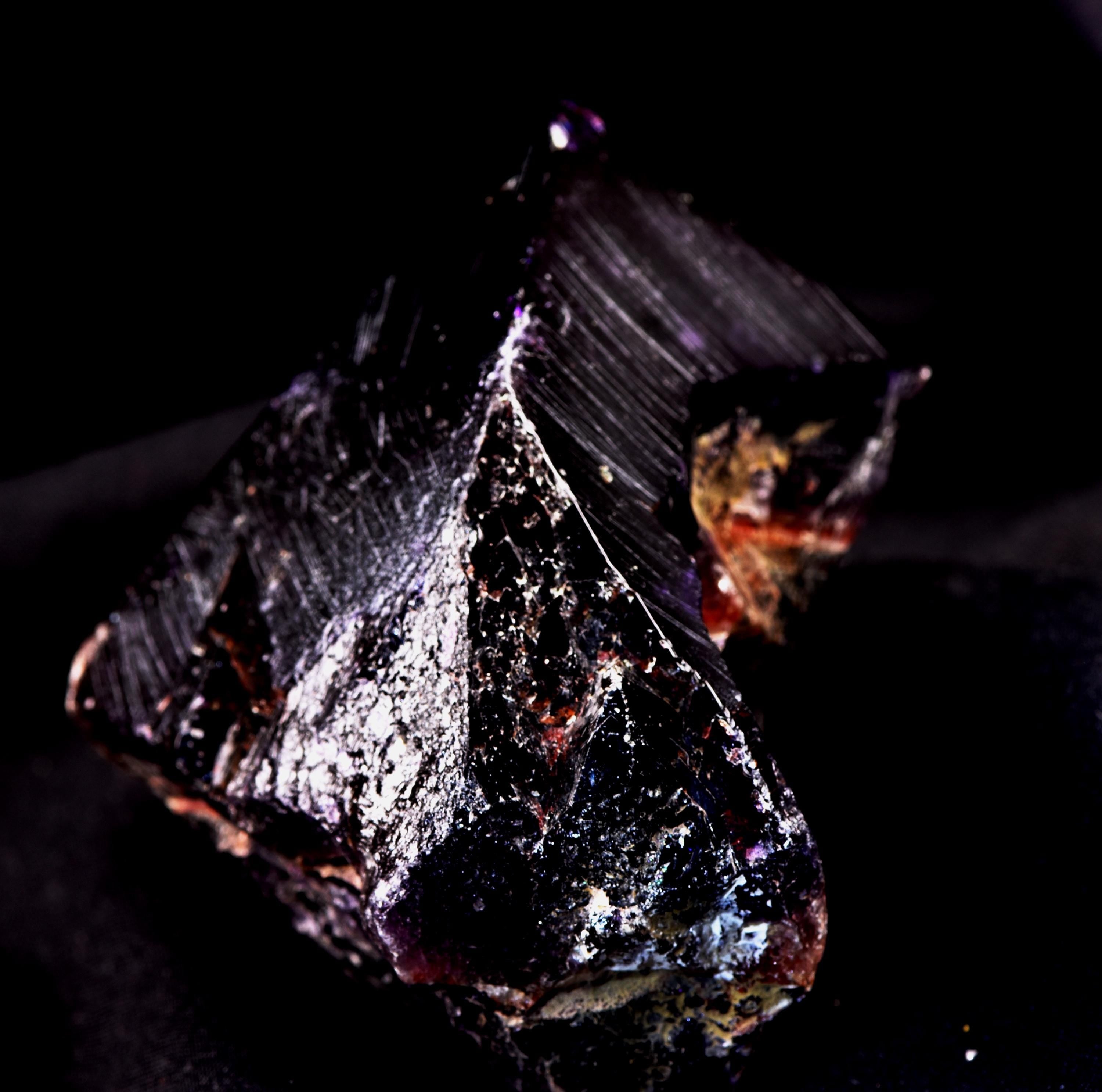 Rare Turkish Amethyst Cluster | Dark Purple Crystals Points Very Sparkly Enchanting | Healing Energy Happy Vibrations pseudomorph  8169