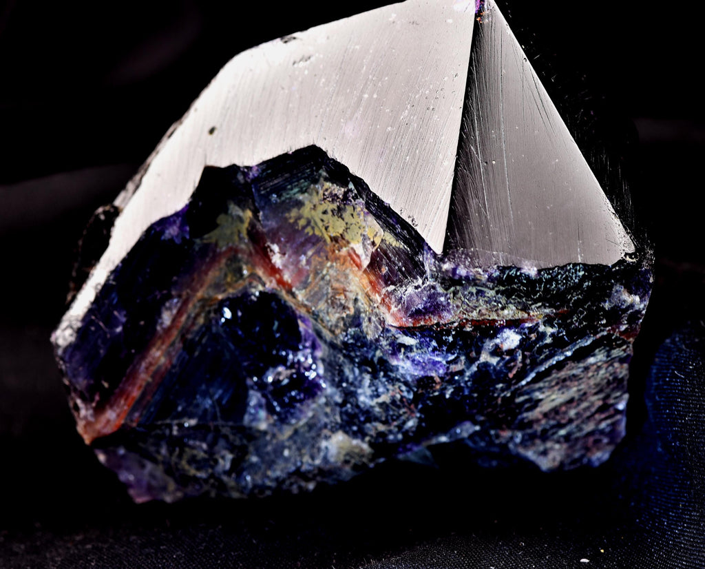 Rare Turkish Amethyst Cluster | Dark Purple Crystals Points Very Sparkly Enchanting | Healing Energy Happy Vibrations pseudomorph  8169