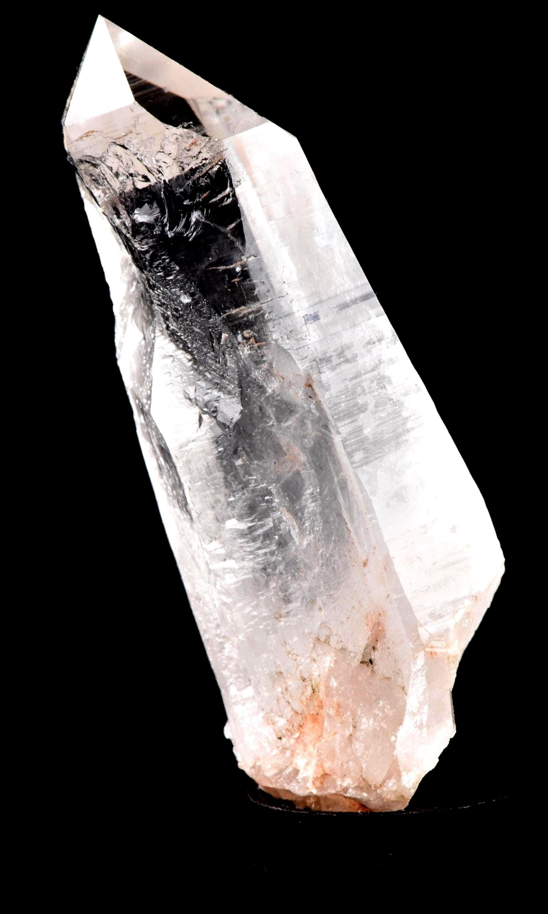 Himalayan  silver quartz High Frequency Very Powerful Ascension warrior ,rainbow starbrary silver lemurian quartz  #7866