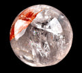 Himalayan  golden healer / Agnitite pink/gold Rainbow, sphere  supra mental manifestation  # 7868