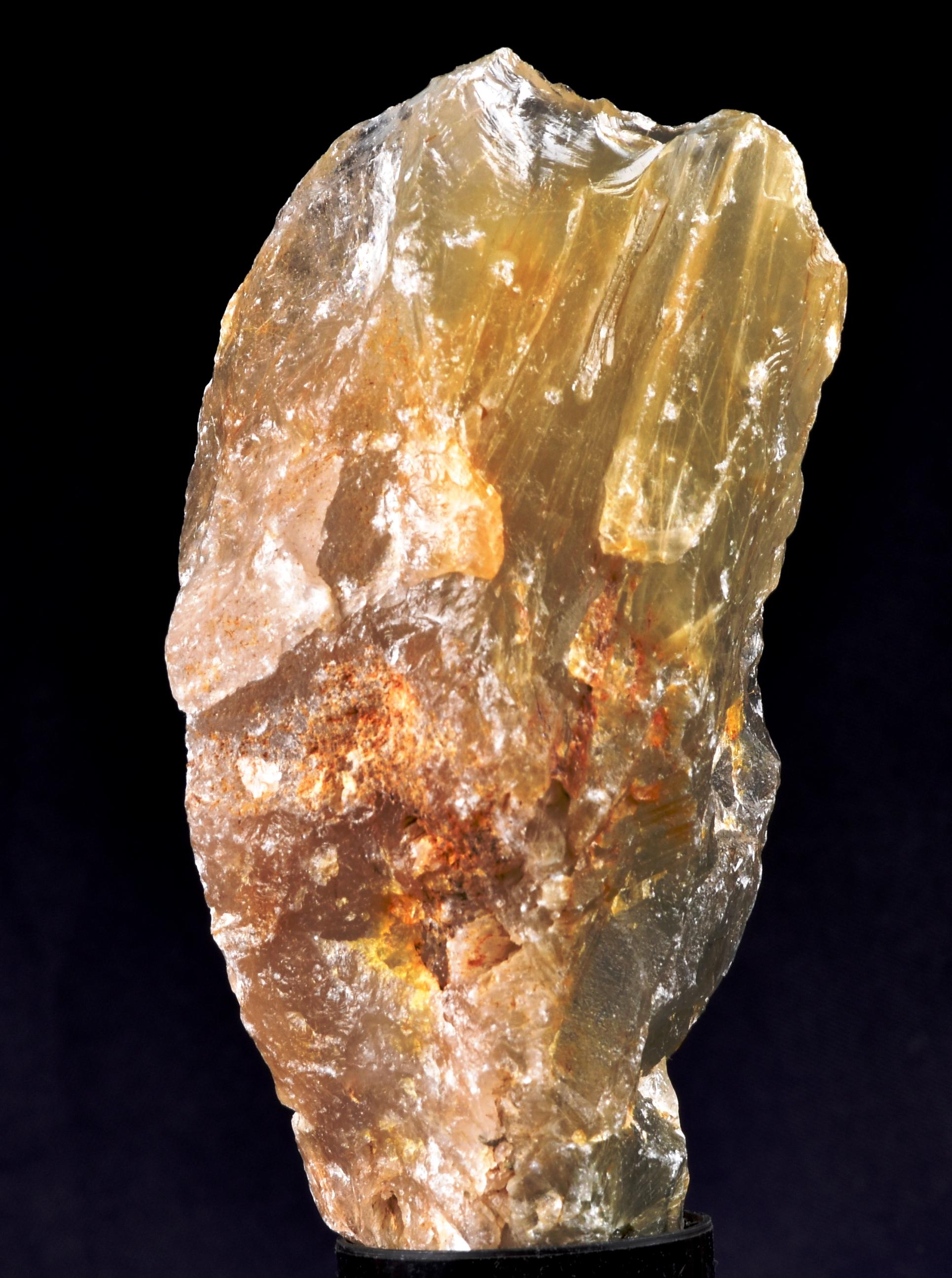 Himalayan golden green crystal with golden rutile star burst inclusion Lemurian Seed Quartz Ascension Spiritual Support Therapy  #8160