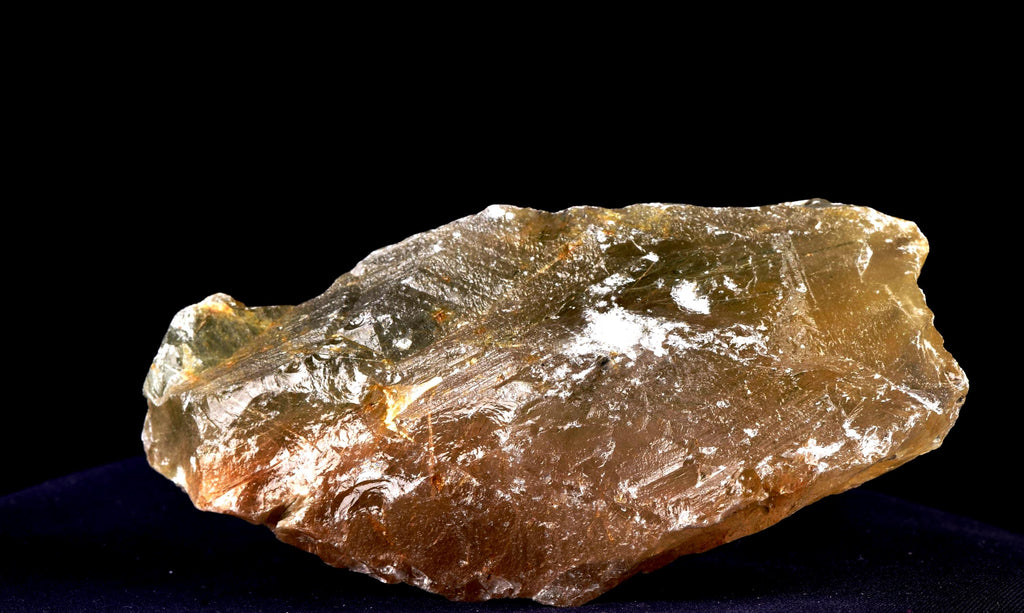 Himalayan golden green crystal with golden rutile star burst inclusion Lemurian Seed Quartz Ascension Spiritual Support Therapy  #8160