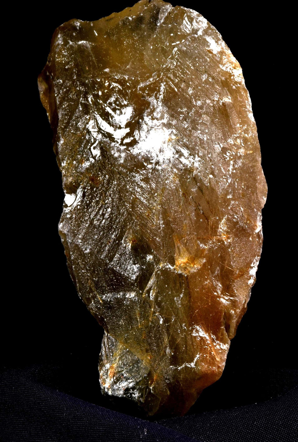 Himalayan golden green crystal with golden rutile star burst inclusion Lemurian Seed Quartz Ascension Spiritual Support Therapy  #8160