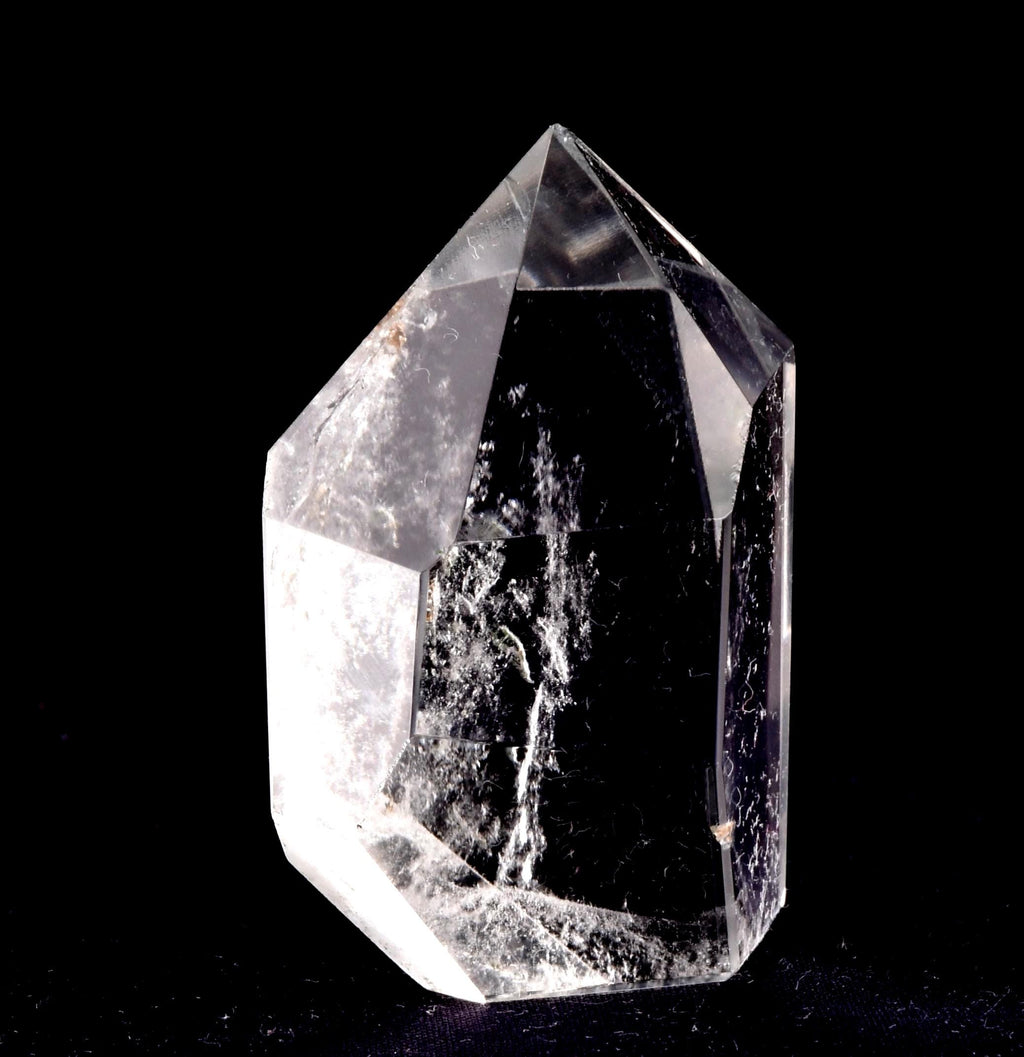 Himalayan  lemurian quartz crystal golden Ascension fairies, devic ,obelisk# 6874