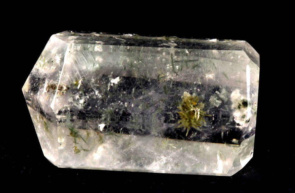 Himalayan green chlorite rutile  flower  purifying, detoxifying cleanse the aura, chakras and energy meridians  Himalayan wisdom   6873