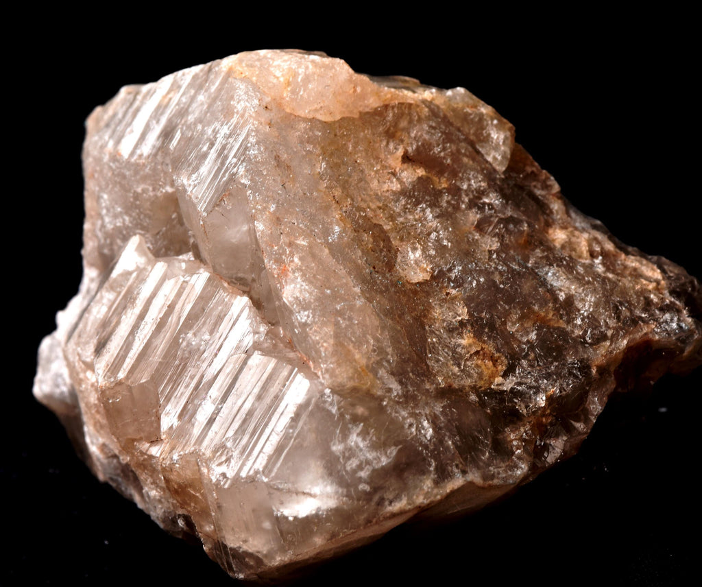 Himalayan golden pink Scalar ice quartz , deep striated  gwindel  keys multi termination ,Nirvana,elastial #8183