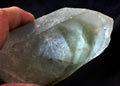 Himalayan green   chlorite double phantom wand ,purifying, detoxifying cleanse the aura, chakras and energy meridians     8184