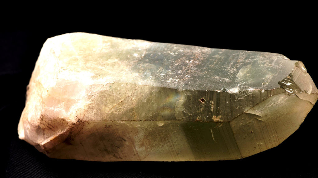 Himalayan green   chlorite double phantom wand ,purifying, detoxifying cleanse the aura, chakras and energy meridians     8184