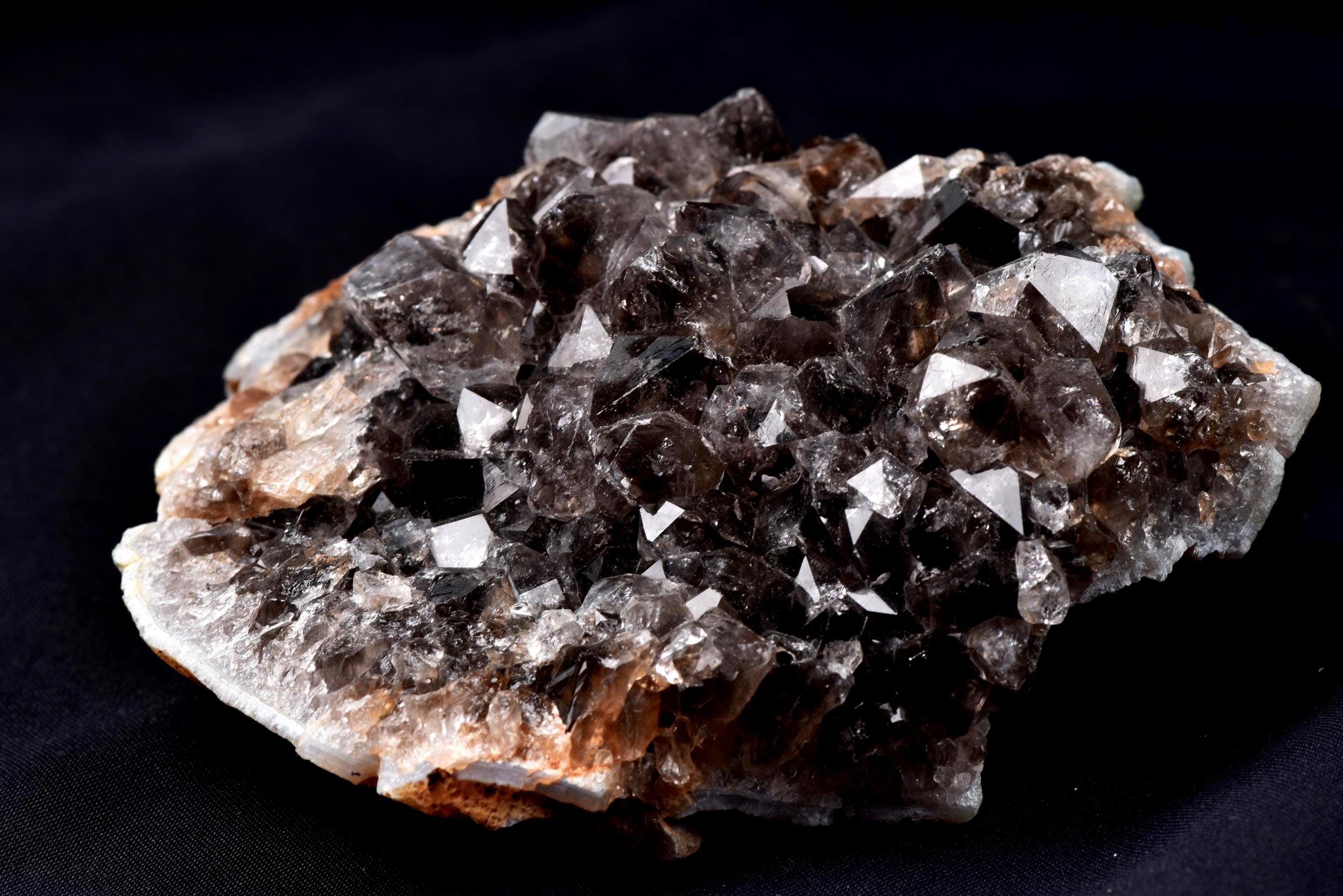 Rare Turkish Amethyst Cluster | Dark Purple Crystals Points Enchanting geode Cave Vibes,Therapeutic Energy Happy Vibrations pseudomorph 8180