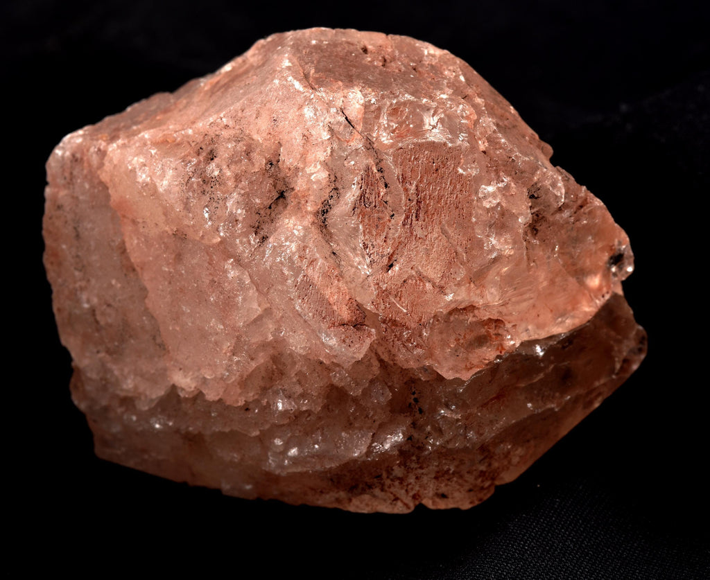 Nirvana pink ice quartz trigonic, himalayan high altitude growth interference crystal #8172