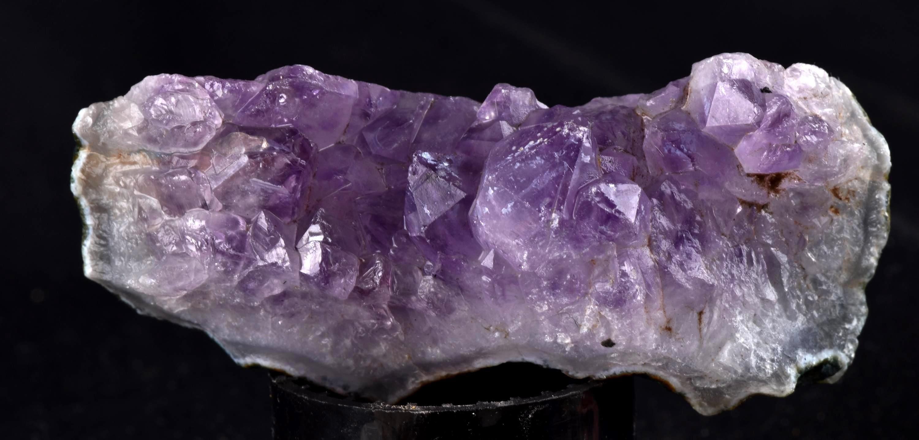 Amethyst pseudomorph natural free form holistic cell regeneration Far-infrared radiation negative ion emission sleep disorders peace  #7214