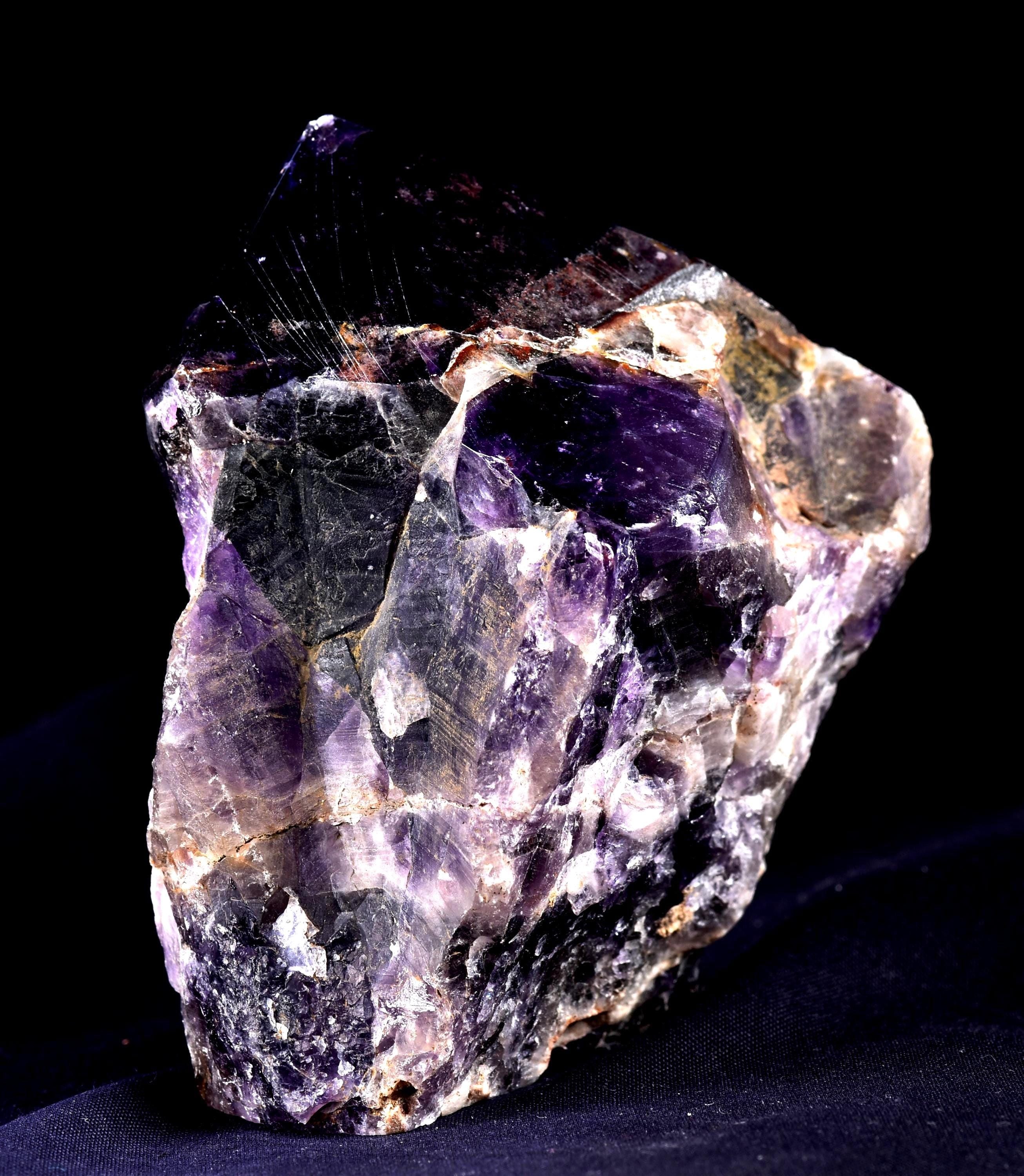 Super seven melody stone  aurolite -23 chevron free form  obelisk 8173