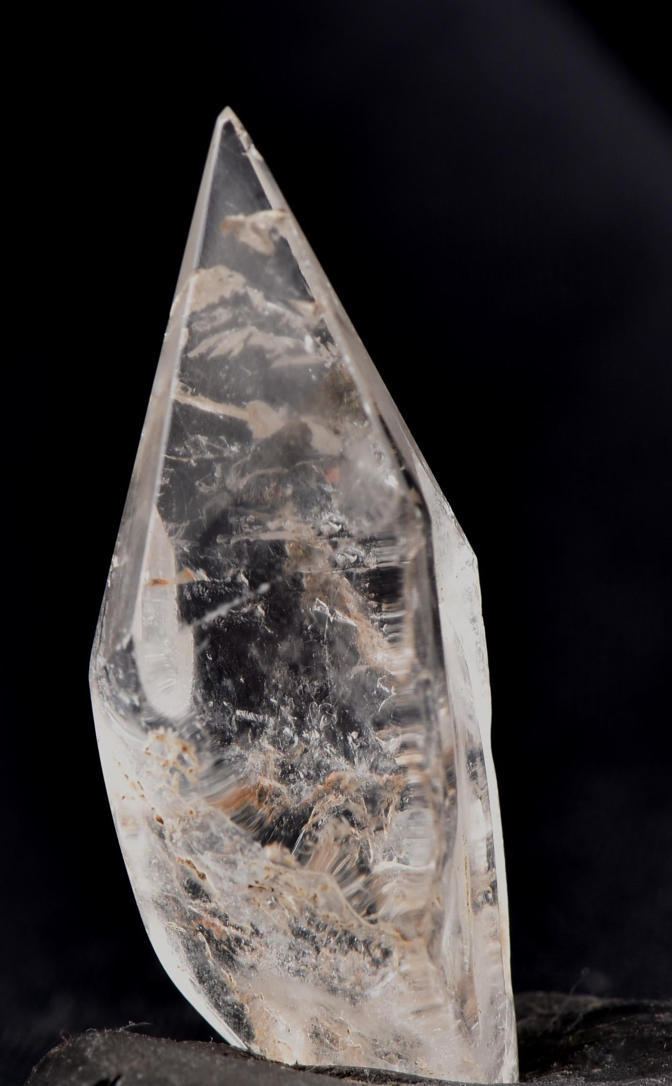 Satyaloka region crystal polished  point  high frequency synergy 12 crystal  ''sat-chit -ananda''  #8230