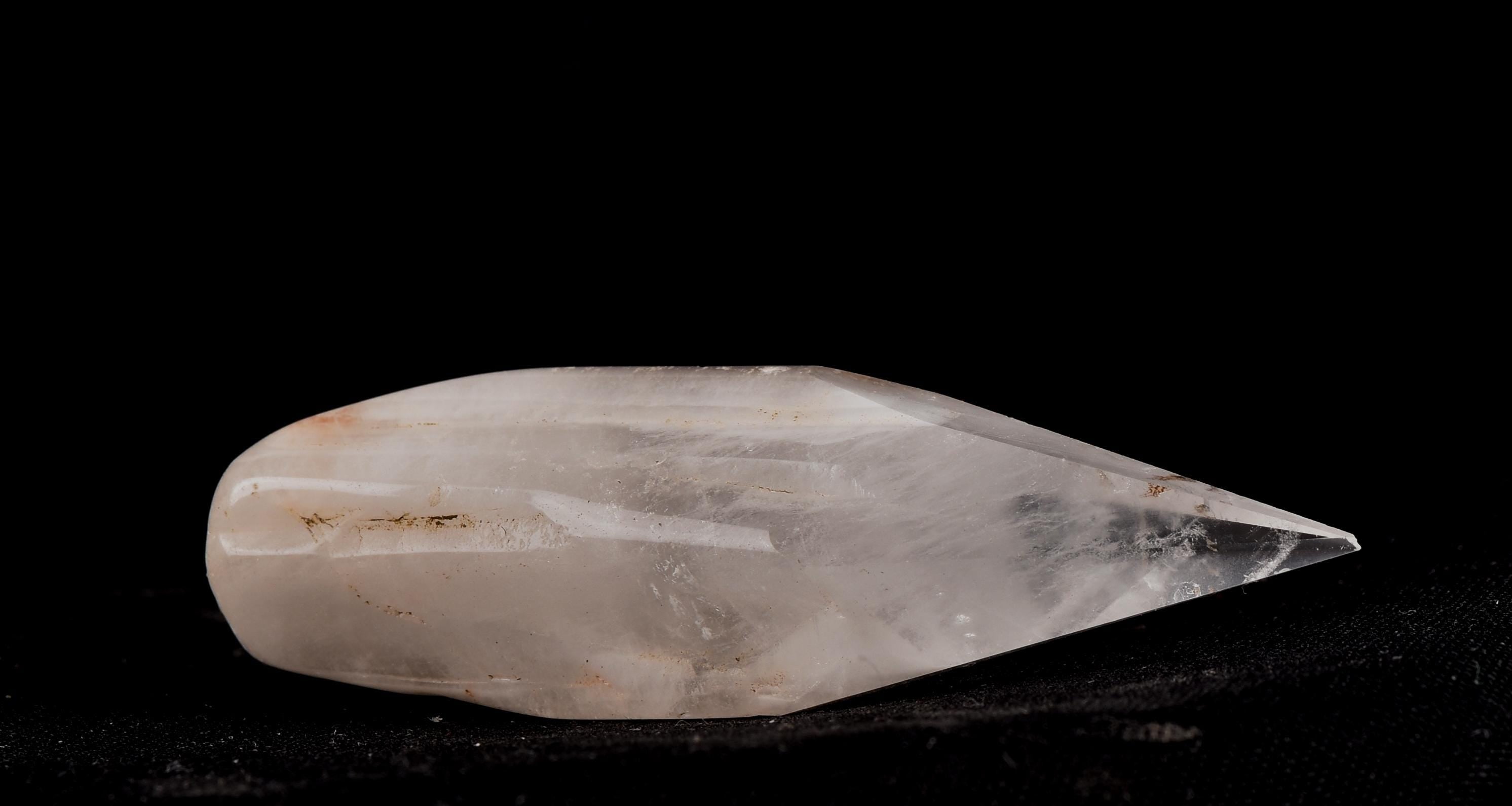 Satyaloka region crystal polished  point  high frequency synergy 12 crystal  ''sat-chit -ananda''  #8232