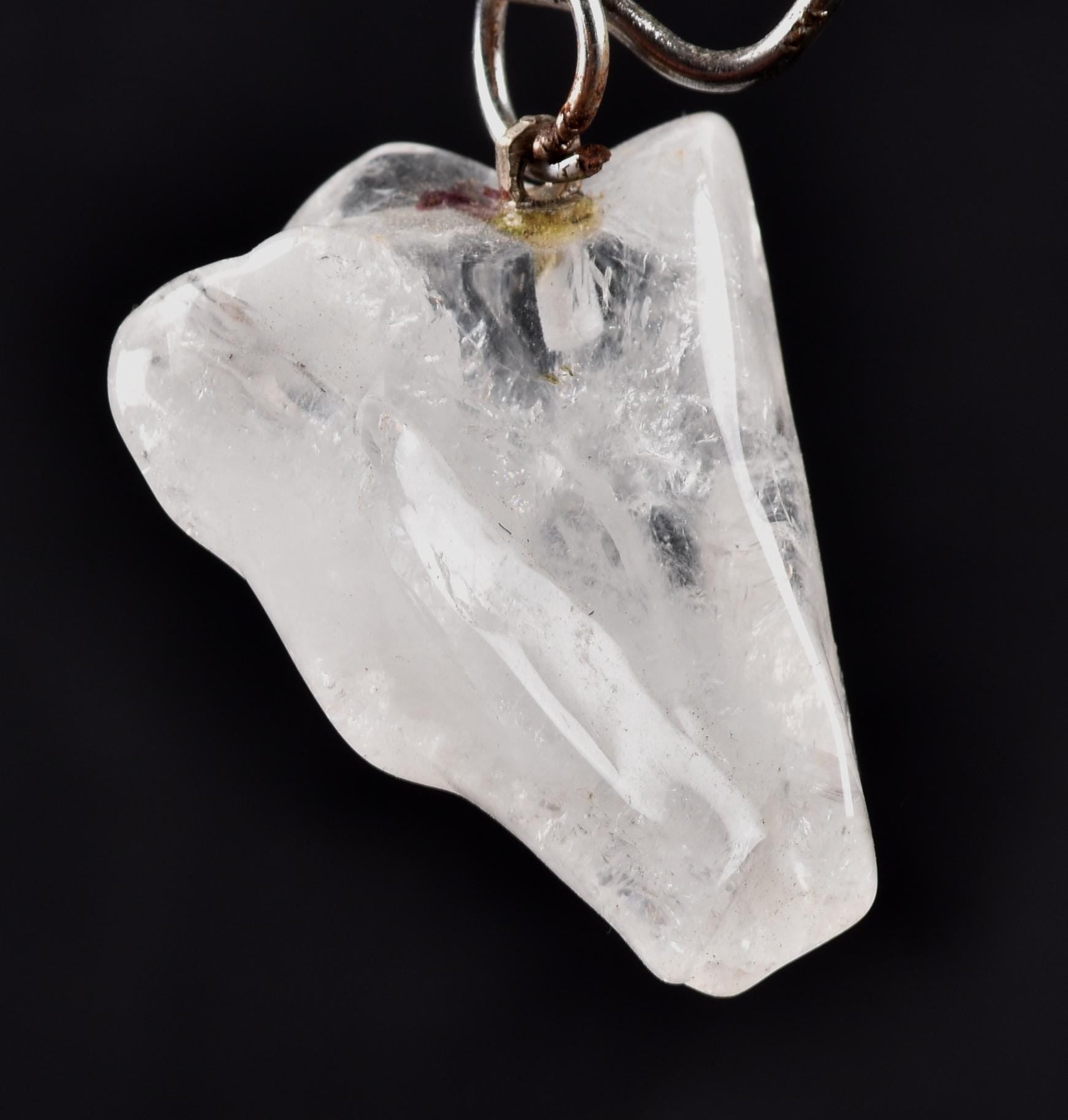 Satyaloka   quartz  pendant  High frequency synergy 12 crystal ''sat-chit -ananda  #8222