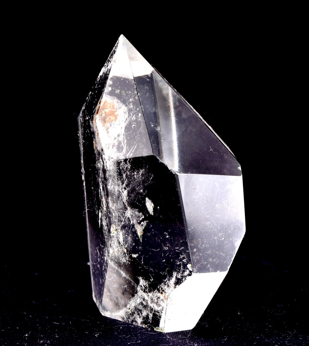 Himalayan  lemurian quartz crystal golden Ascension fairies, devic ,obelisk# 6874