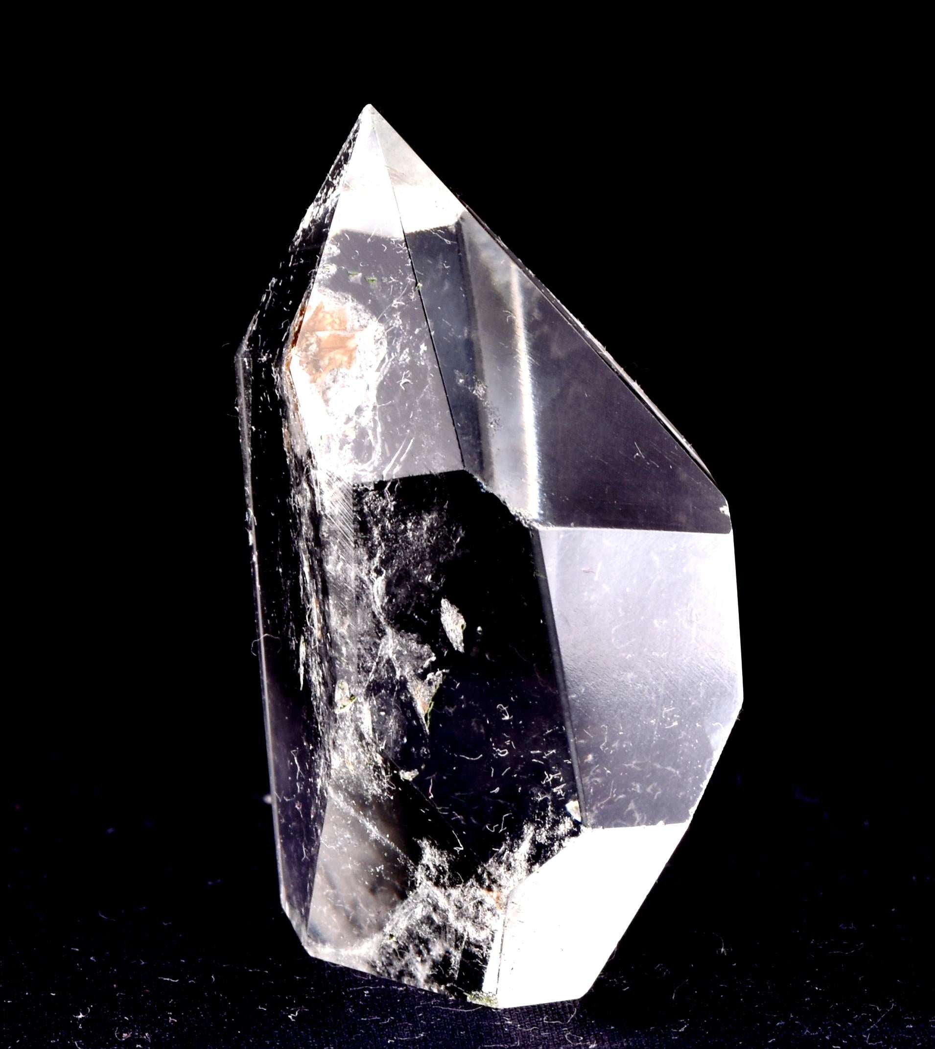 Himalayan  lemurian quartz crystal golden Ascension fairies, devic ,obelisk# 6874