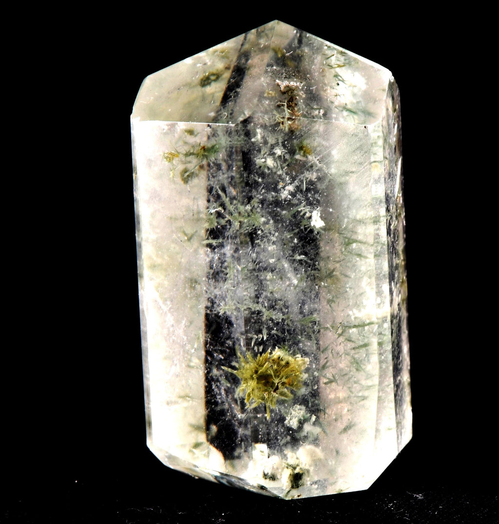 Himalayan green chlorite rutile  flower  purifying, detoxifying cleanse the aura, chakras and energy meridians  Himalayan wisdom   6873