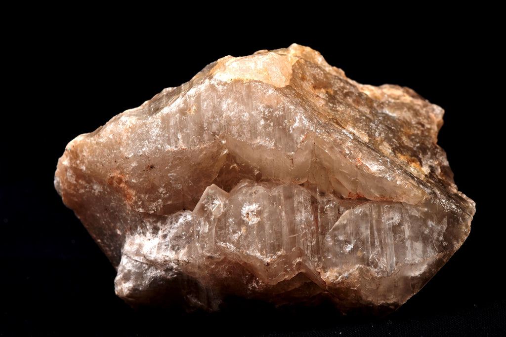 Himalayan golden pink Scalar ice quartz , deep striated  gwindel  keys multi termination ,Nirvana,elastial #8183