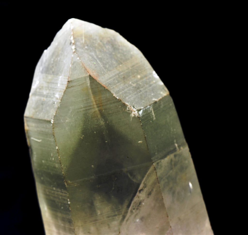 Himalayan green   chlorite double phantom wand ,purifying, detoxifying cleanse the aura, chakras and energy meridians     8184