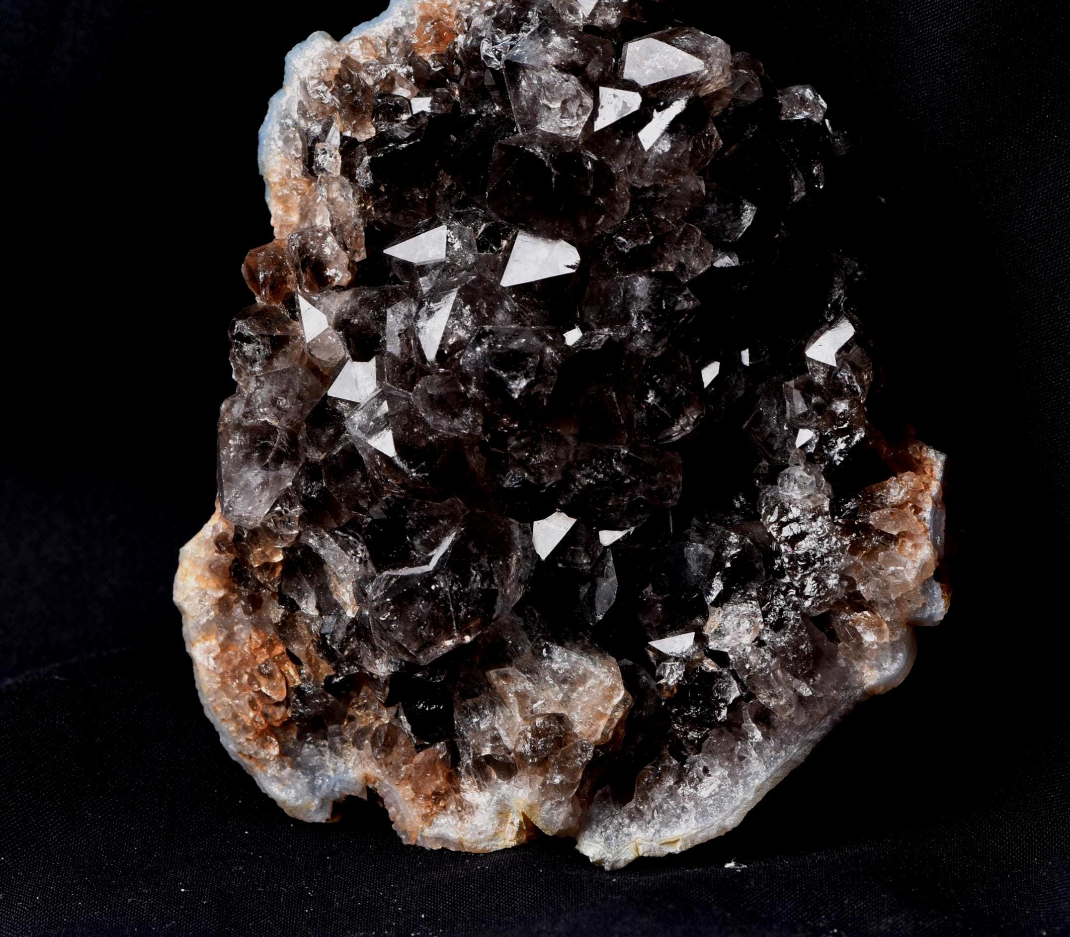 Rare Turkish Amethyst Cluster | Dark Purple Crystals Points Enchanting geode Cave Vibes,Therapeutic Energy Happy Vibrations pseudomorph 8180