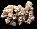 natural grey chalcedony stalagmite with calcite and cave formation #8189