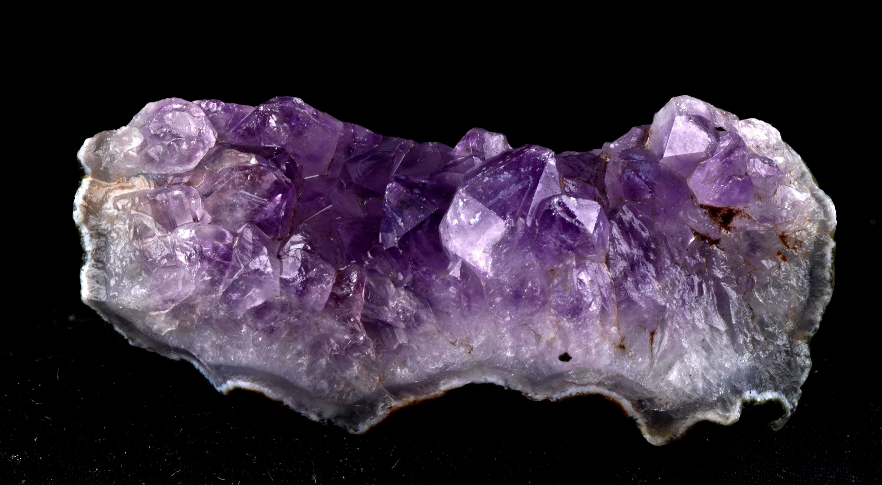 Amethyst pseudomorph natural free form holistic cell regeneration Far-infrared radiation negative ion emission sleep disorders peace  #7214