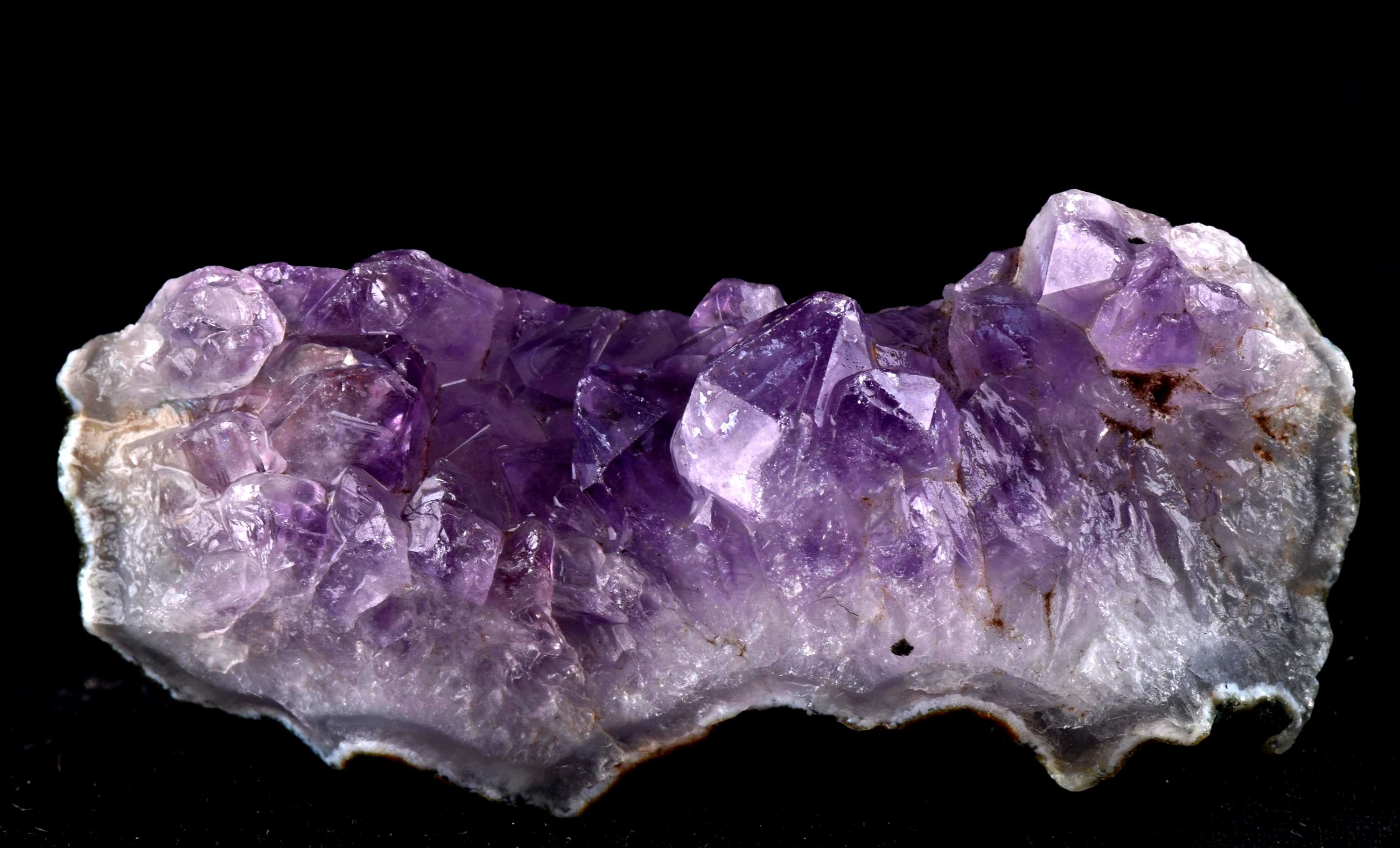 Amethyst pseudomorph natural free form holistic cell regeneration Far-infrared radiation negative ion emission sleep disorders peace  #7214