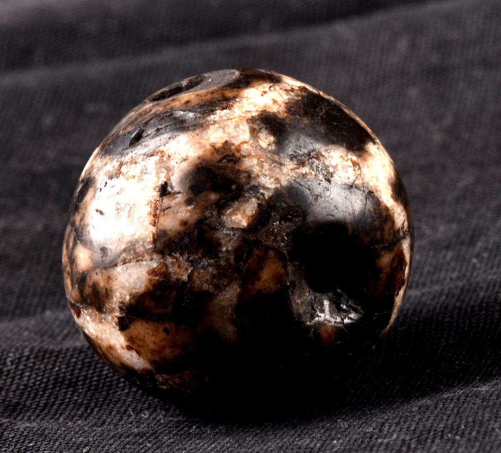Mystic old pum tek  Sulemani  stone/dzi bead / bhaisajyaguru /medicene  man  shaman protection reach patina #7399