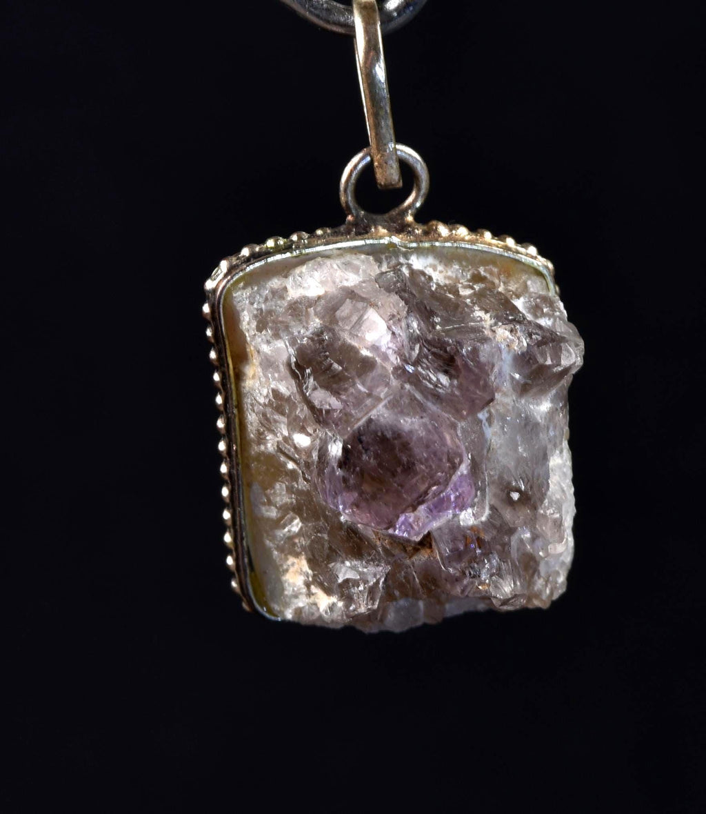 Rare smoky quartz pendant ,Grounding,Shaman,Negativity,Meditation 8208