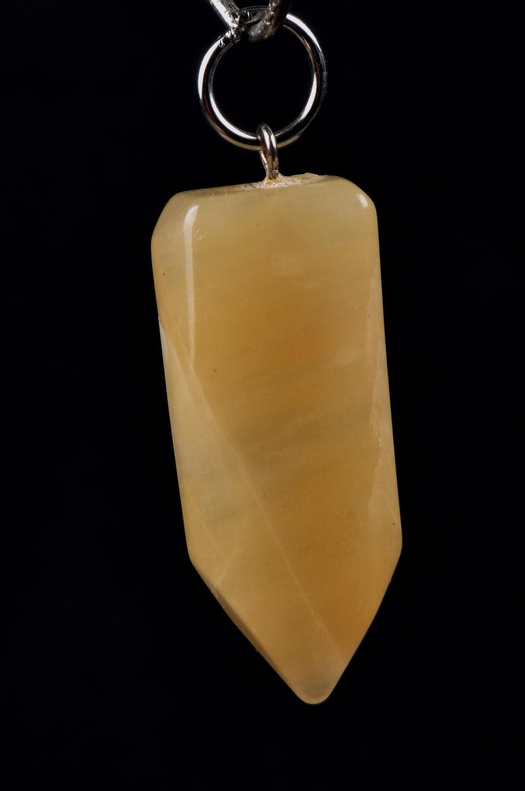 Himalayan golden healer  quartz  crystal  pendant 8224