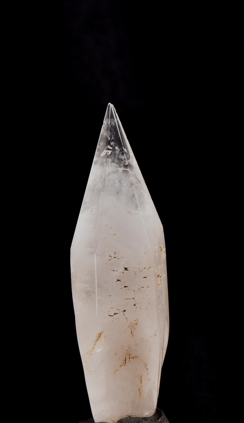 Satyaloka region crystal polished  point  high frequency synergy 12 crystal  ''sat-chit -ananda''  #8232