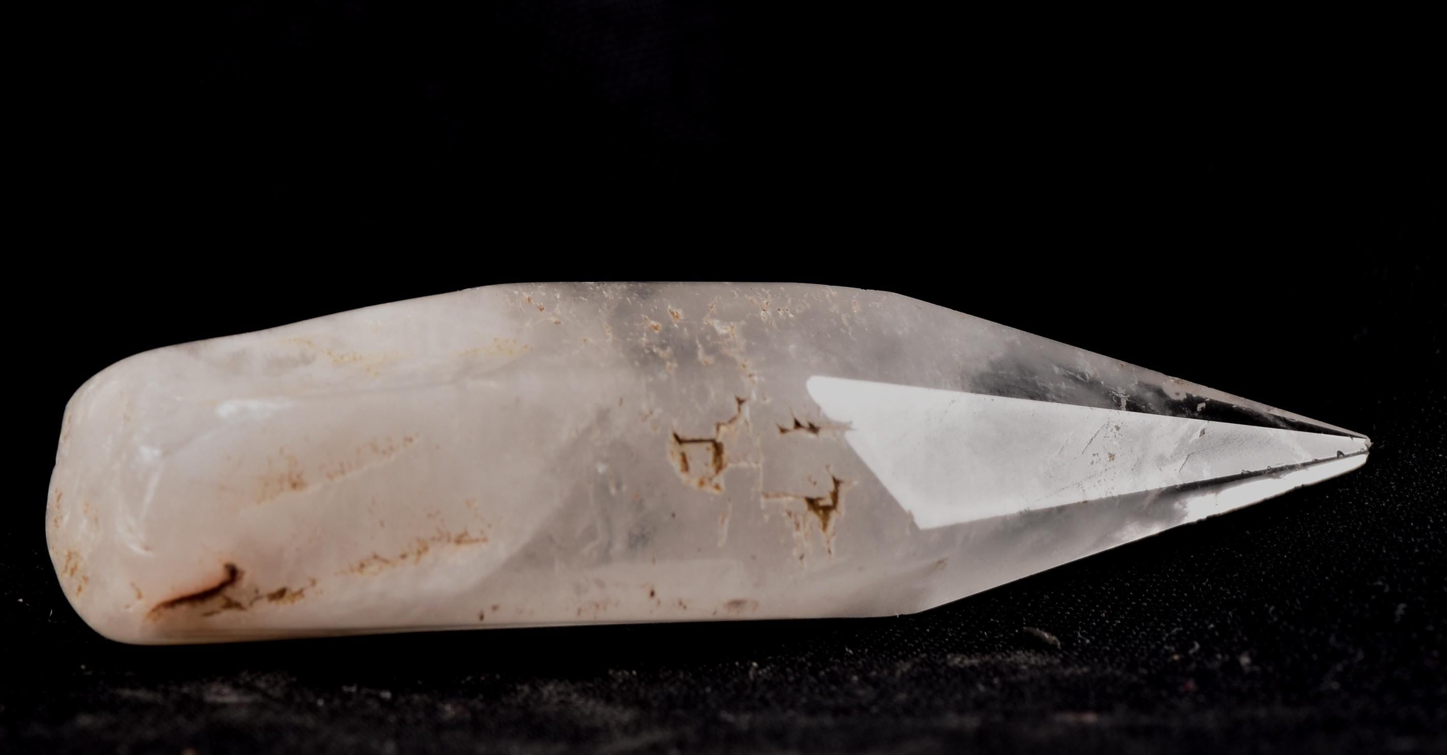Satyaloka region crystal polished  point  high frequency synergy 12 crystal  ''sat-chit -ananda''  #8232