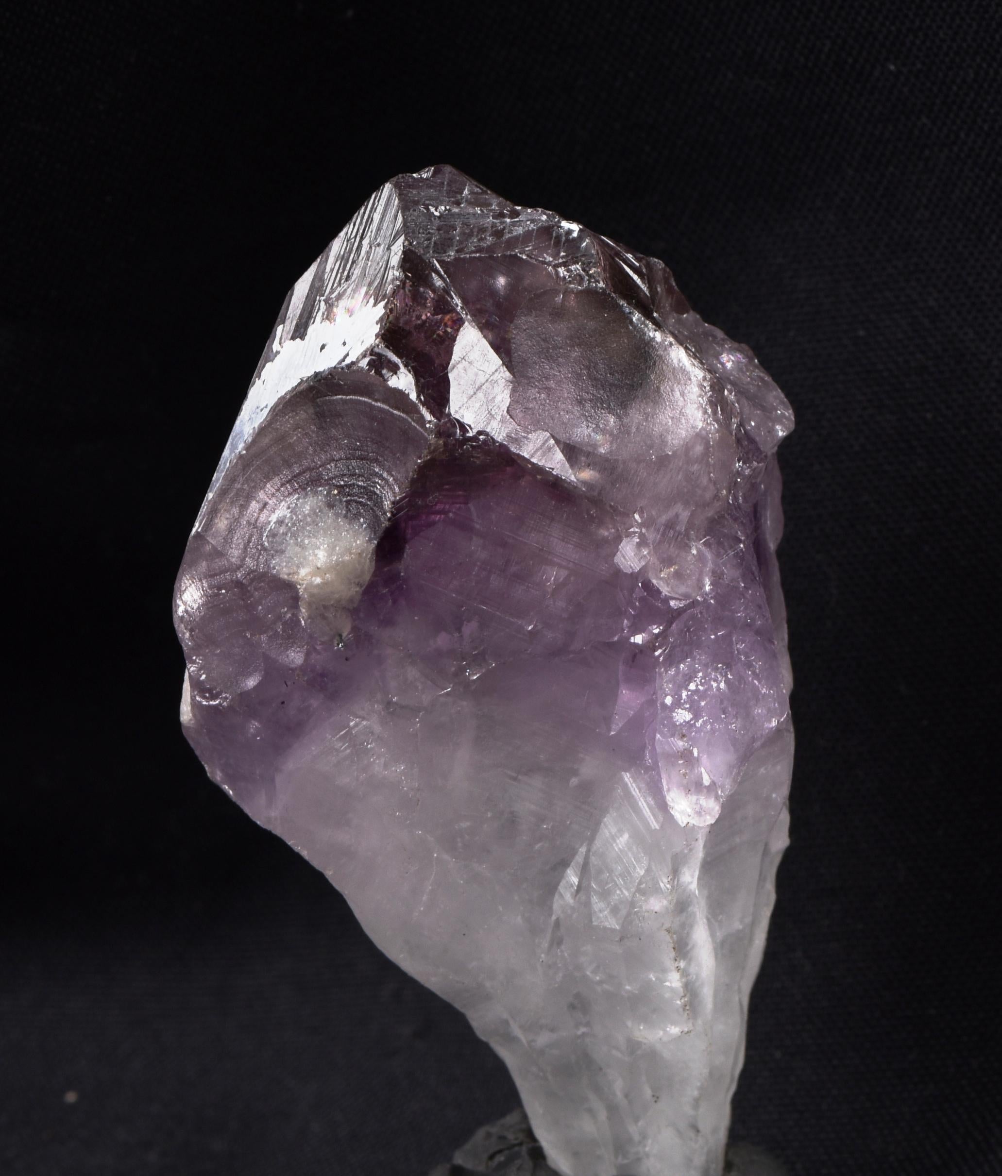 Satyaloka Satyamani  with amethyst hue quartz High frequency synergy 12 crystal  ''sat-chit -ananda  #8241
