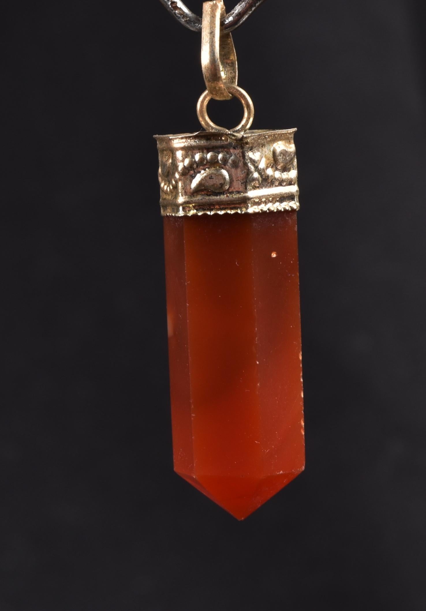 Carnelian mystic pendant strength courage creativity Carnelian  for strength  #8211