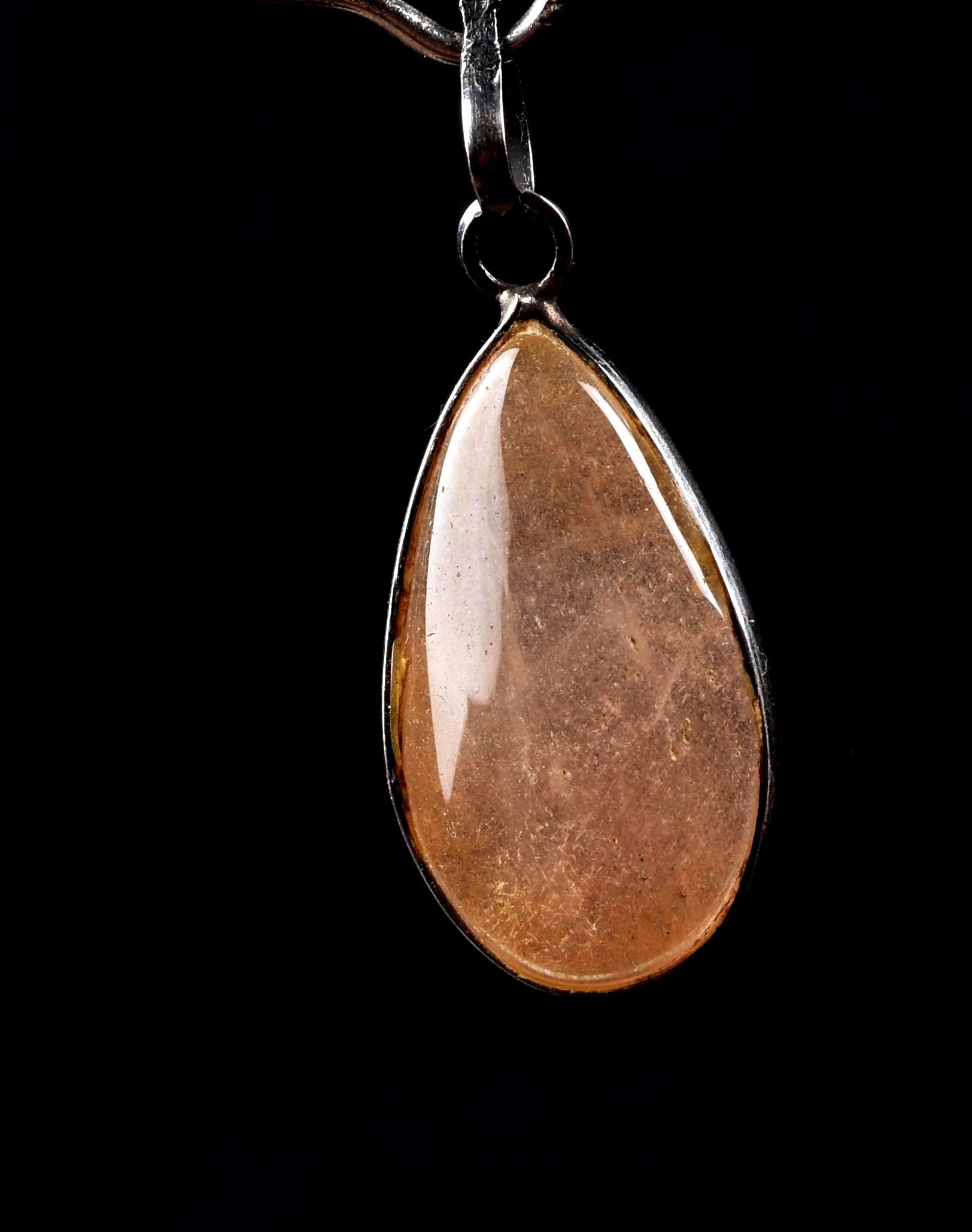 Golden  rutile  mystic pendant cleans aura,scrying,spiritual inspiration   #8221