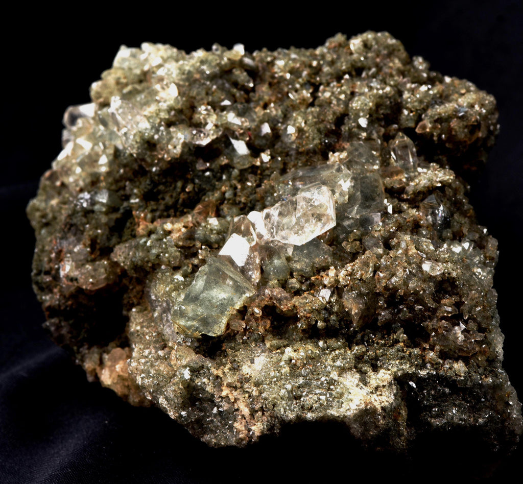 Himalayan Green Chlorite  Quartz Crystal Family Flower # 8185