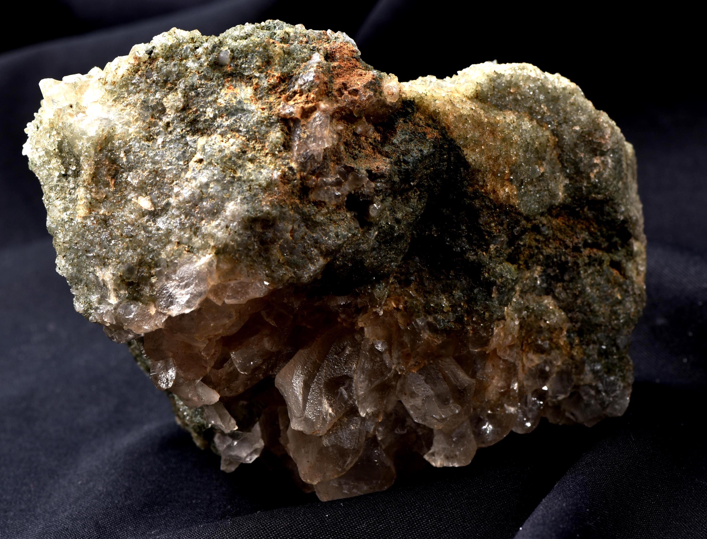Himalayan Green Chlorite  Quartz Crystal Family Flower # 8185
