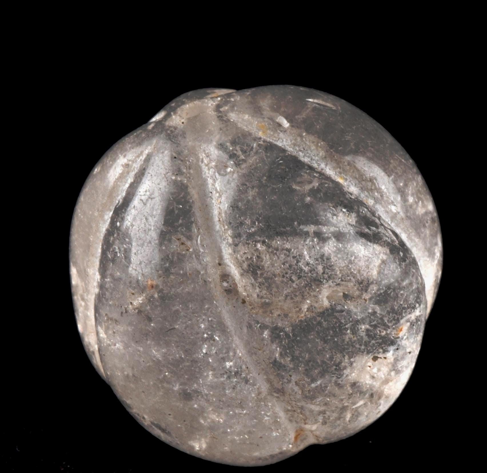 old Himalayan melon bead essence of soul mate wisdom of sacred Himalaya #8288