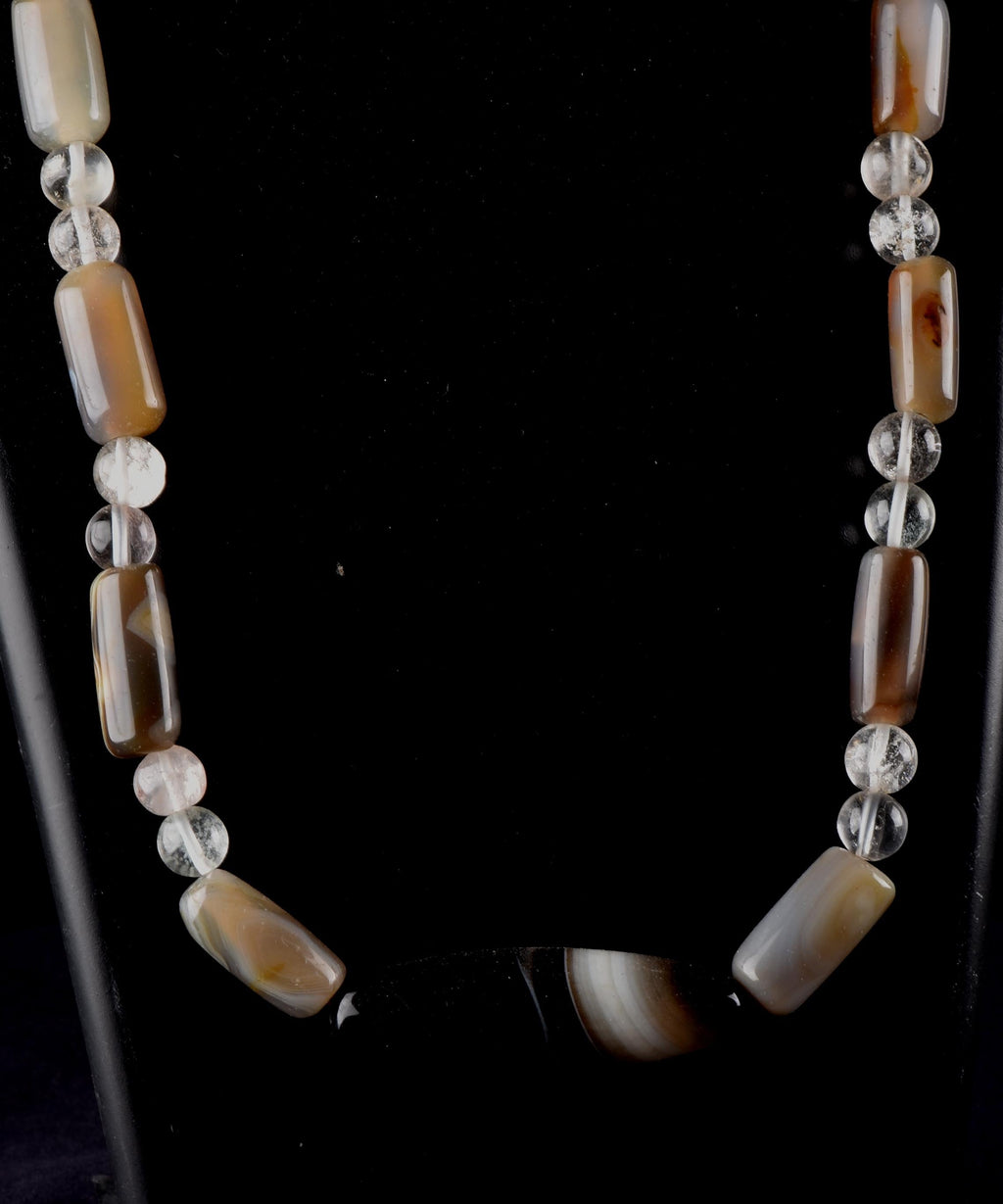 old rare Mystic Sulemani  bhaisajyaguru soloman bead necklace  shaman protection reach patina  # 8292