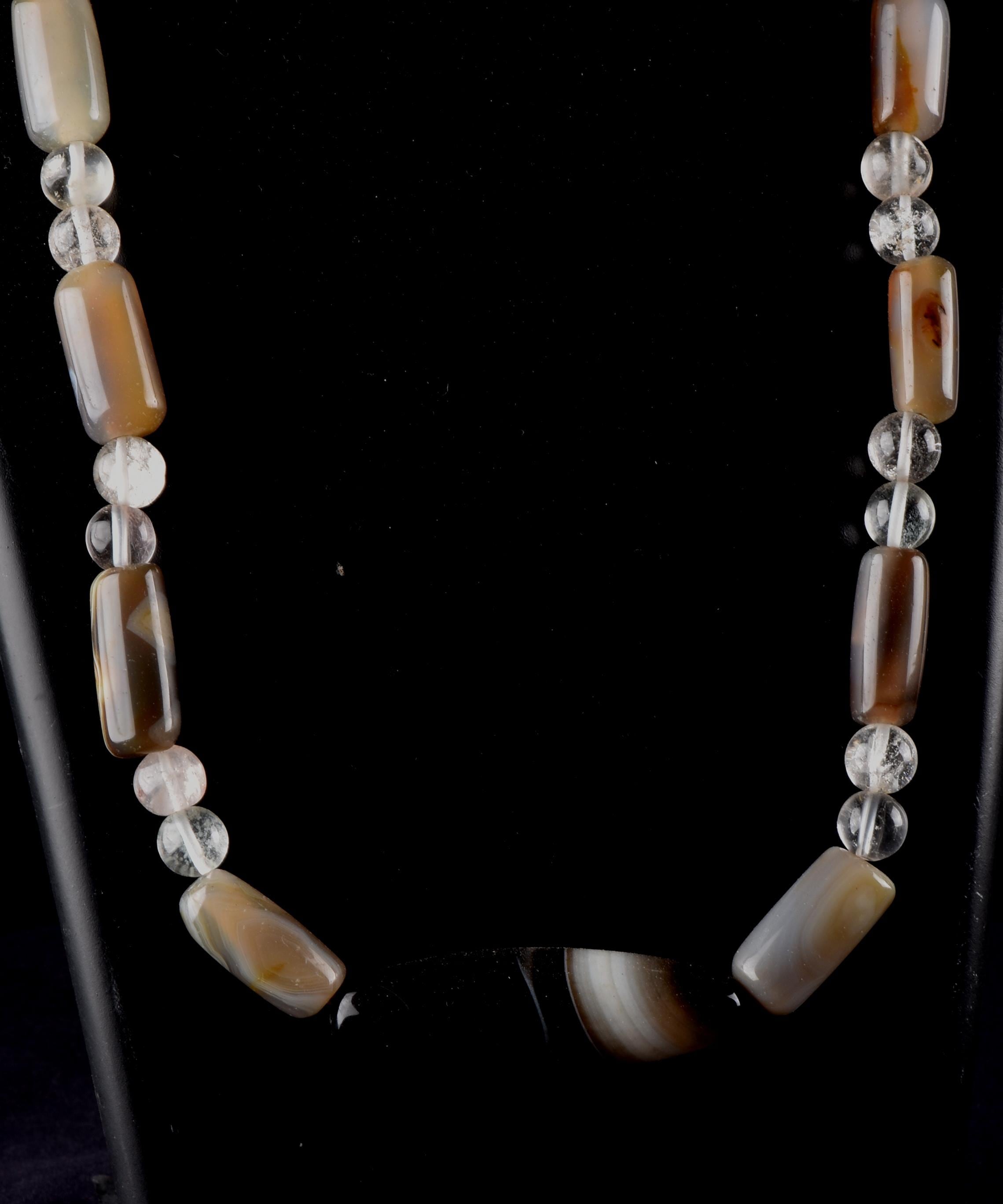 old rare Mystic Sulemani  bhaisajyaguru soloman bead necklace  shaman protection reach patina  # 8292