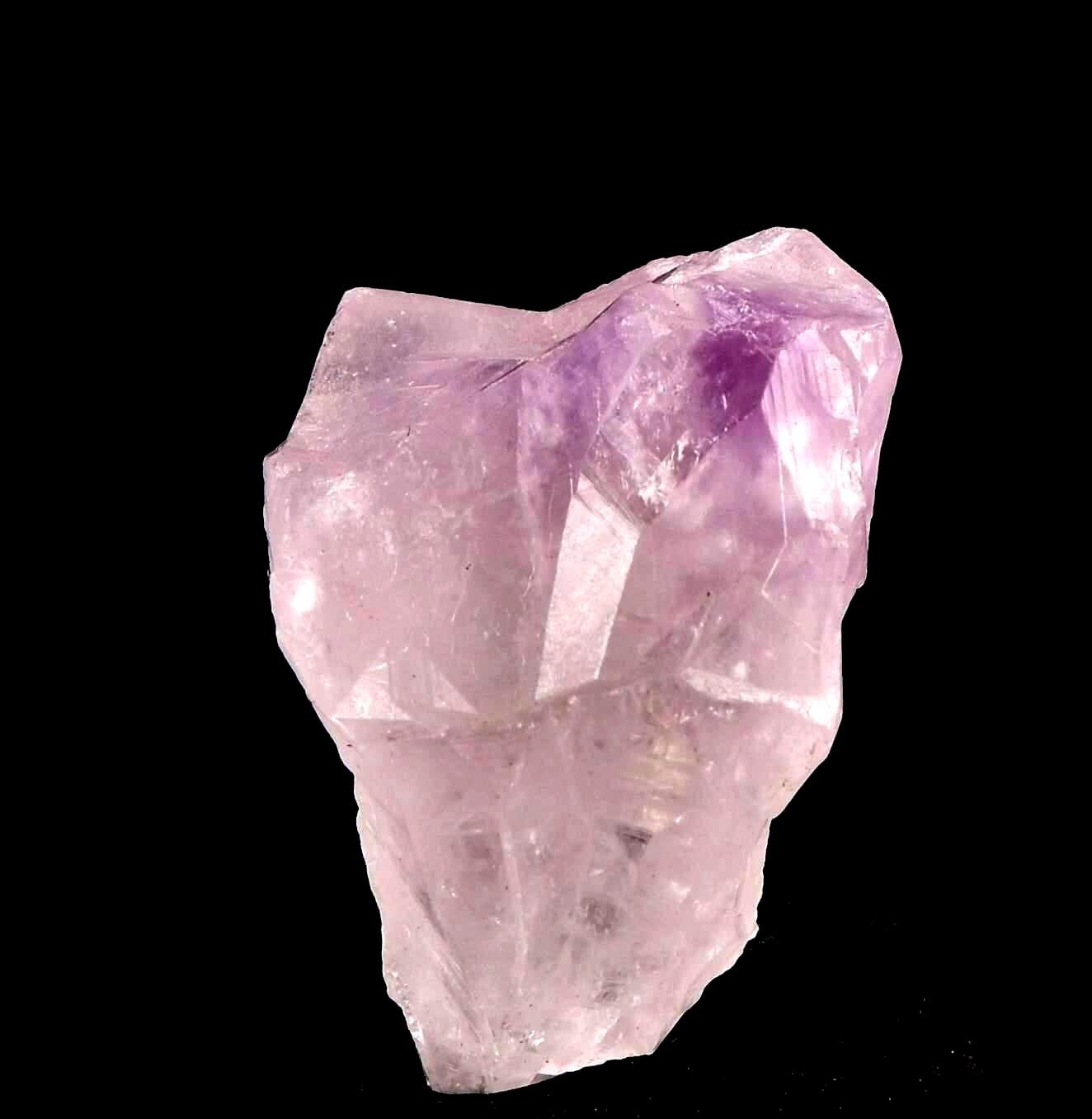 Satyaloka   quartz with amethyst hue  High frequency synergy 12 healing  bliss crystal    #7654