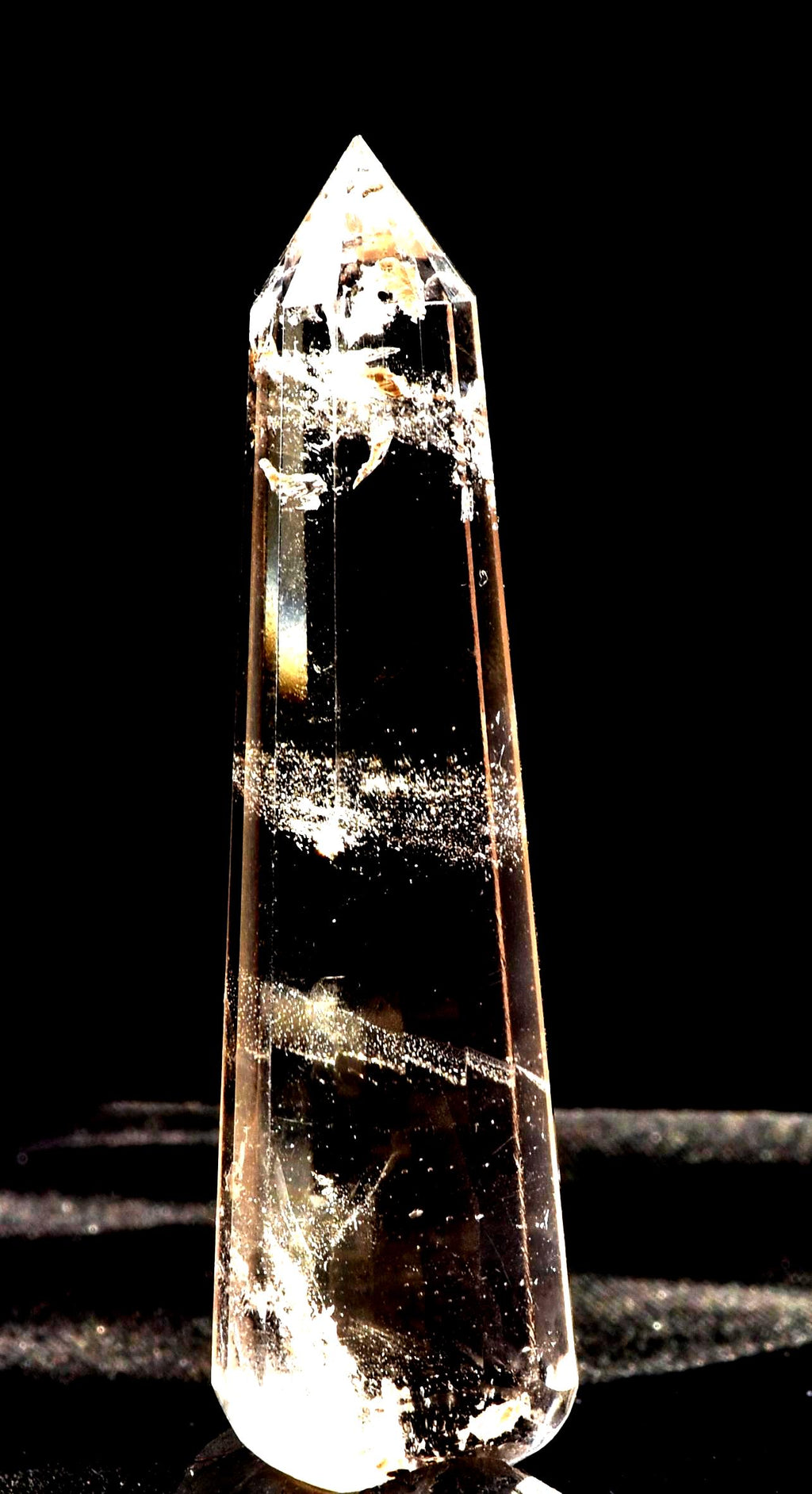 Satyaloka satyamani quartz ''Devic'' 16 sided Massager ''High frequency synergy wand  #7427